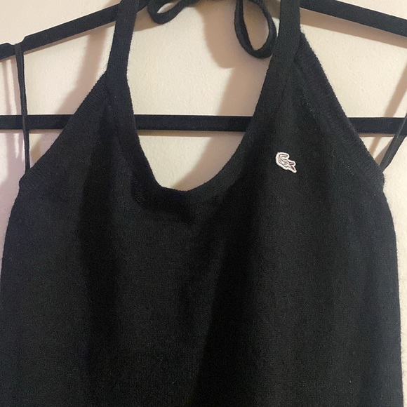 Cashmere Lacoste tie neck tank S ✨FIRM PRICE✨ - Picture 2 of 4